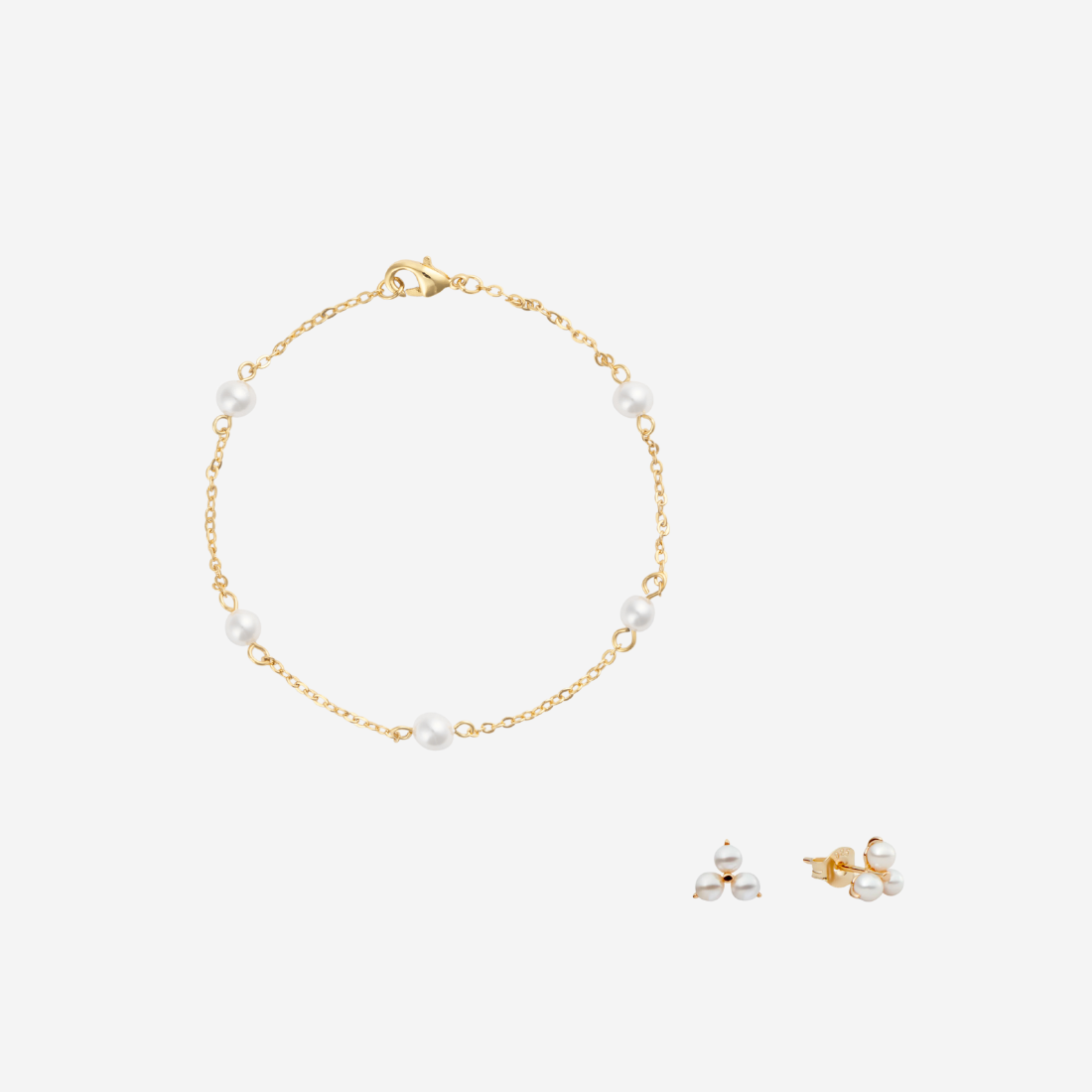 MINI PERLEN GESCHENKSET Gold