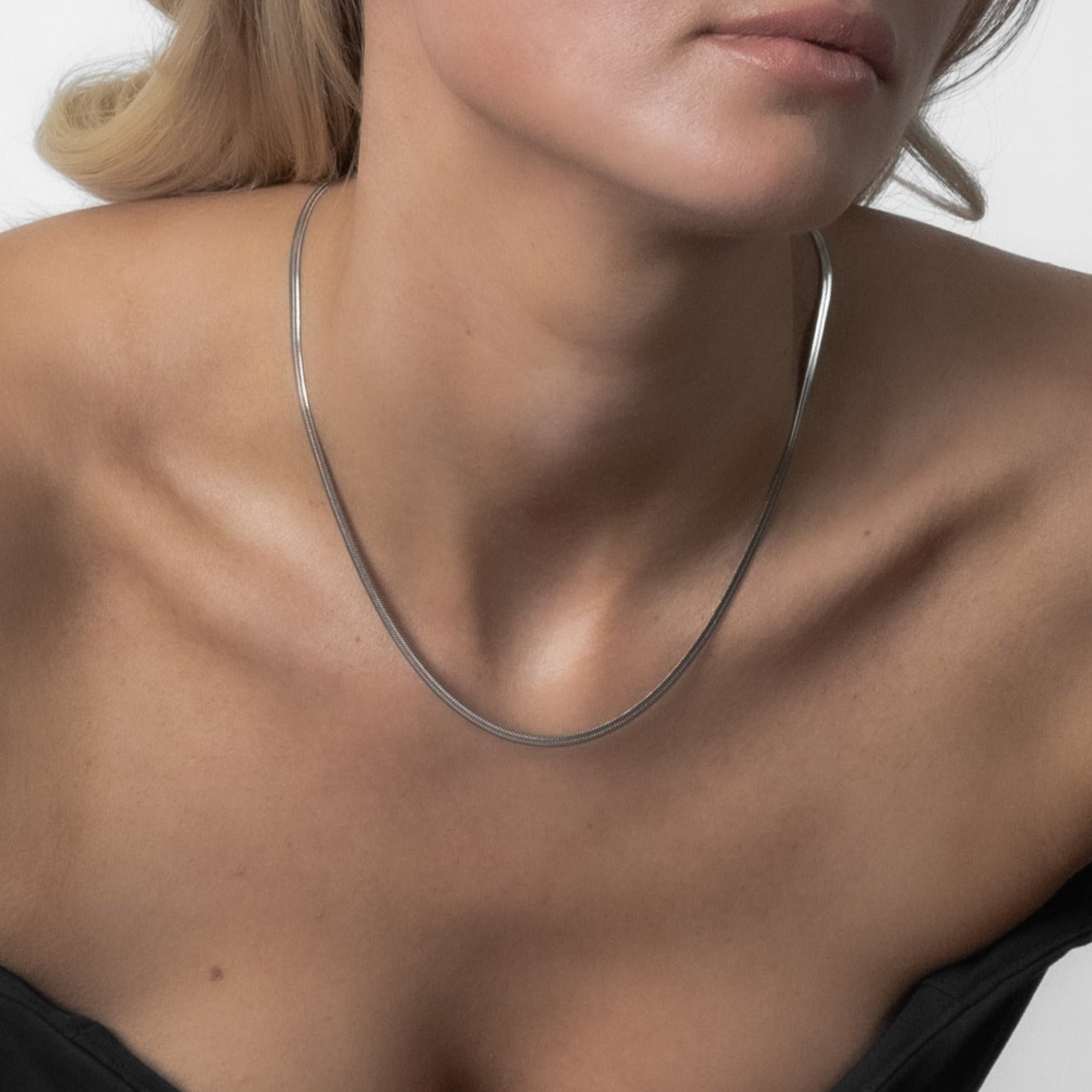 SCHLANGENKETTE Silber