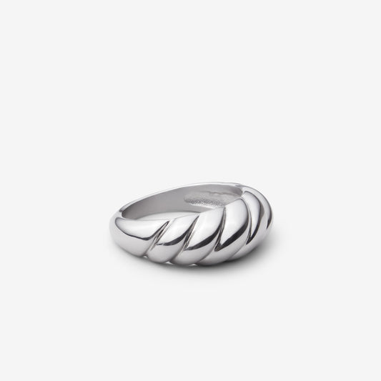 CROISSANT RING Silver