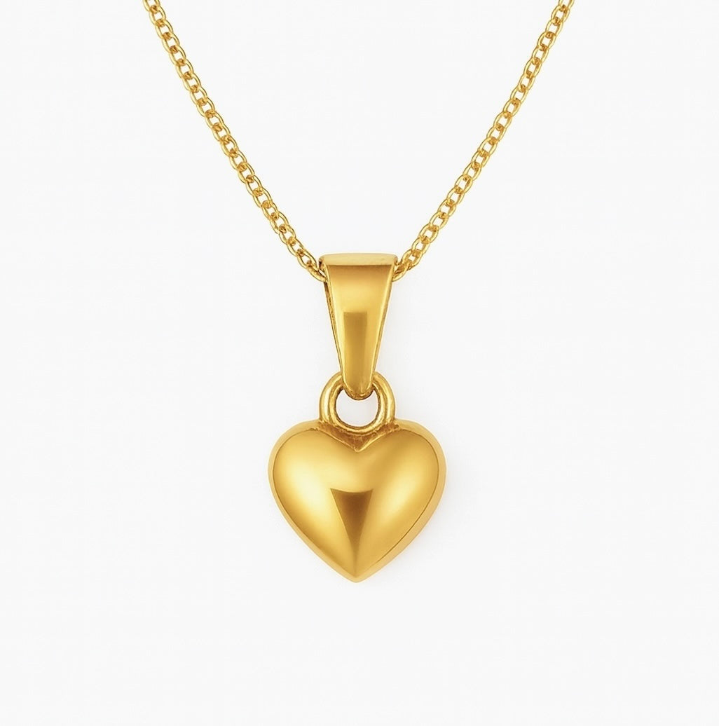 HEART NECKLACE Gold
