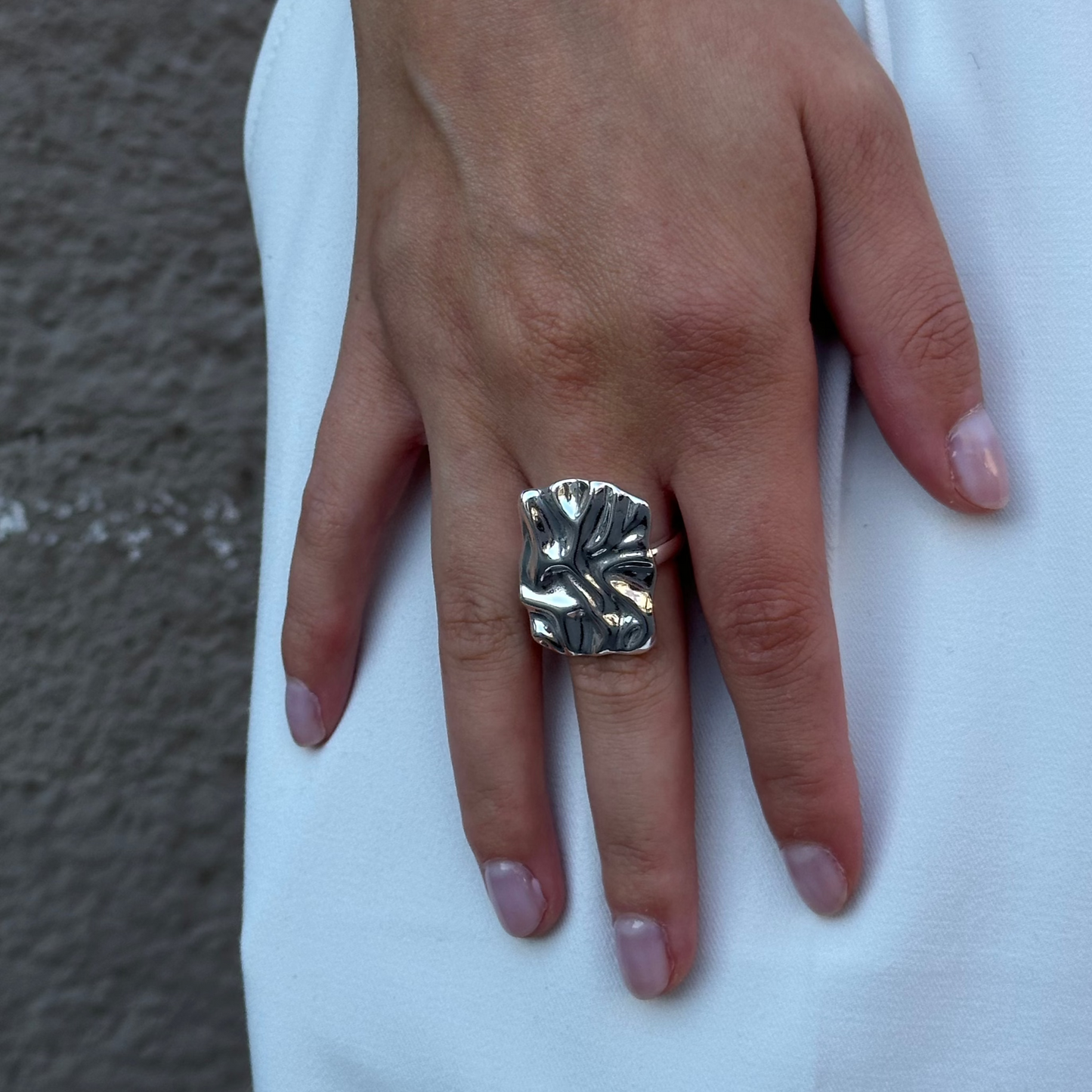 WAVY RING Silver