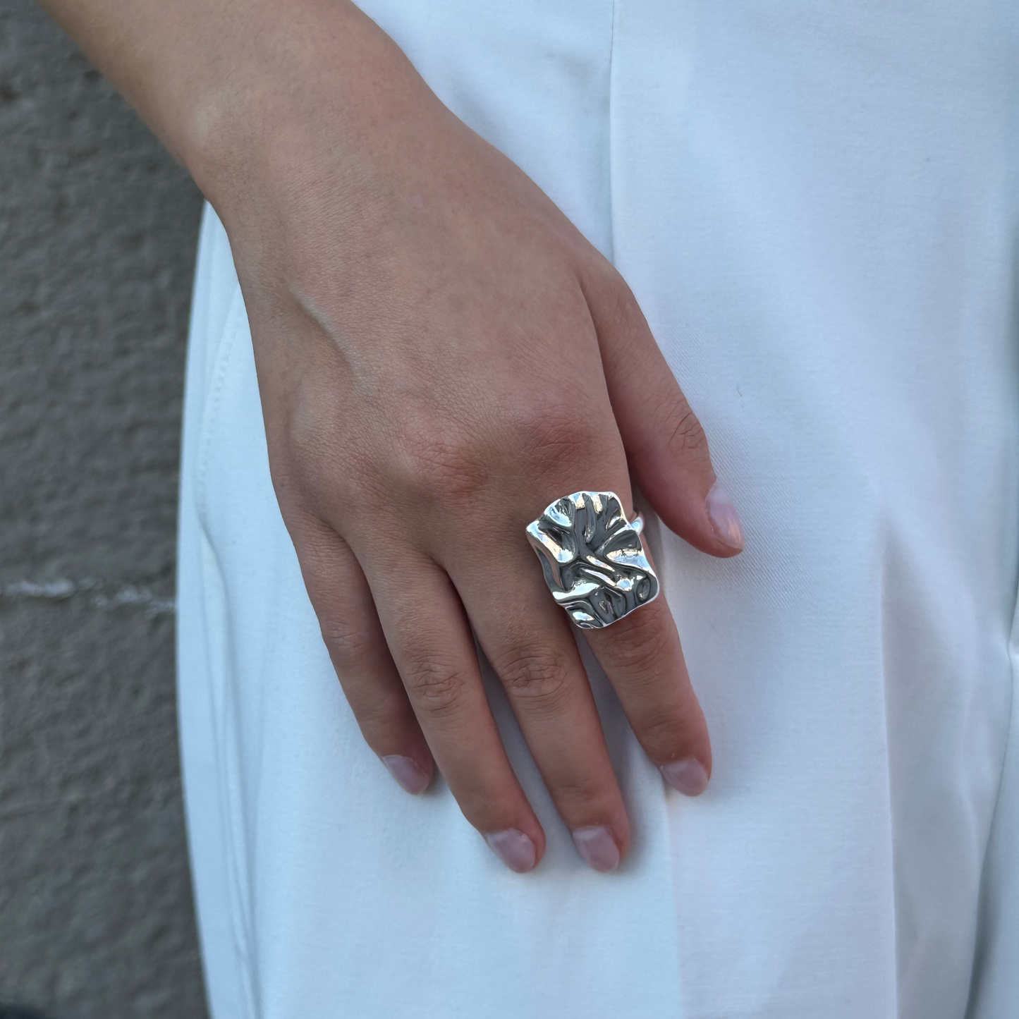 WAVY RING Silver
