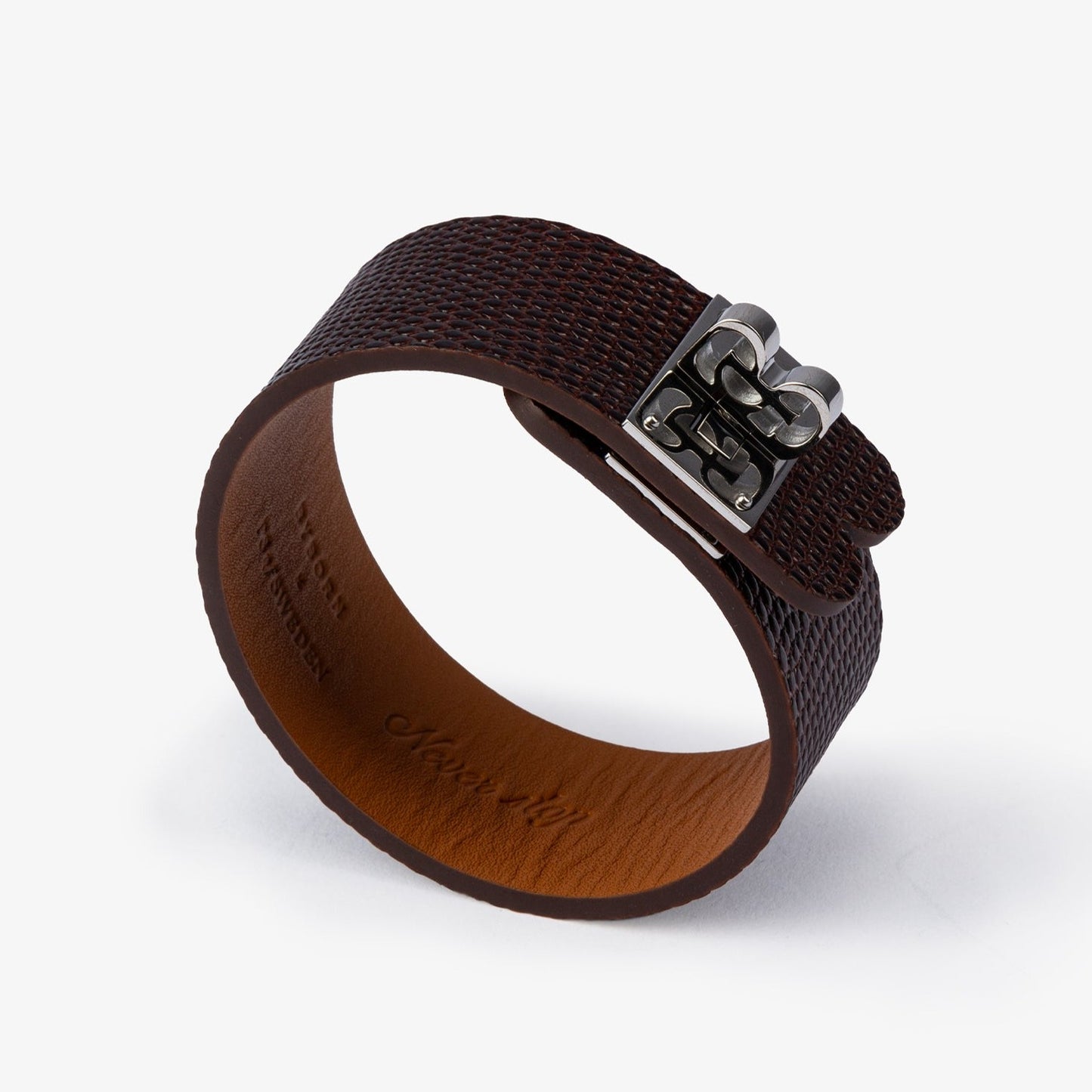 PS x BYBORN ARMBAND Braun Silber