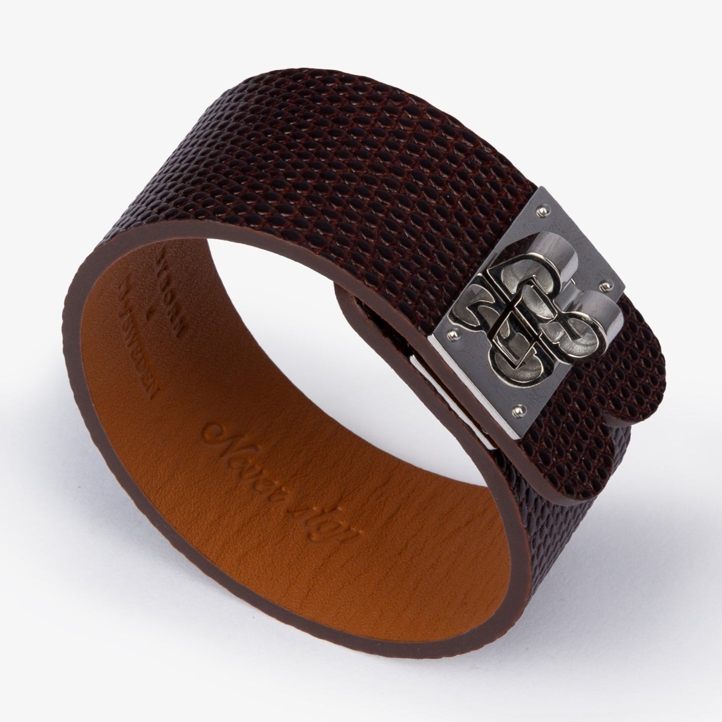 PS x BYBORN ARMBAND Braun Silber