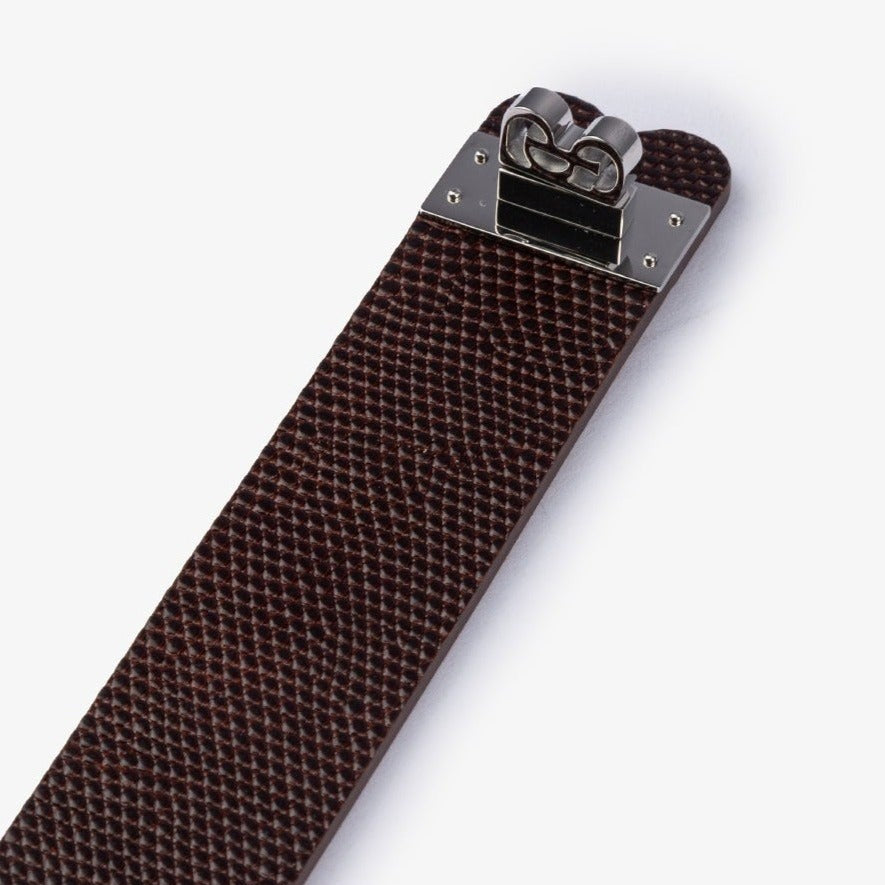 PS x BYBORN ARMBAND Braun Silber