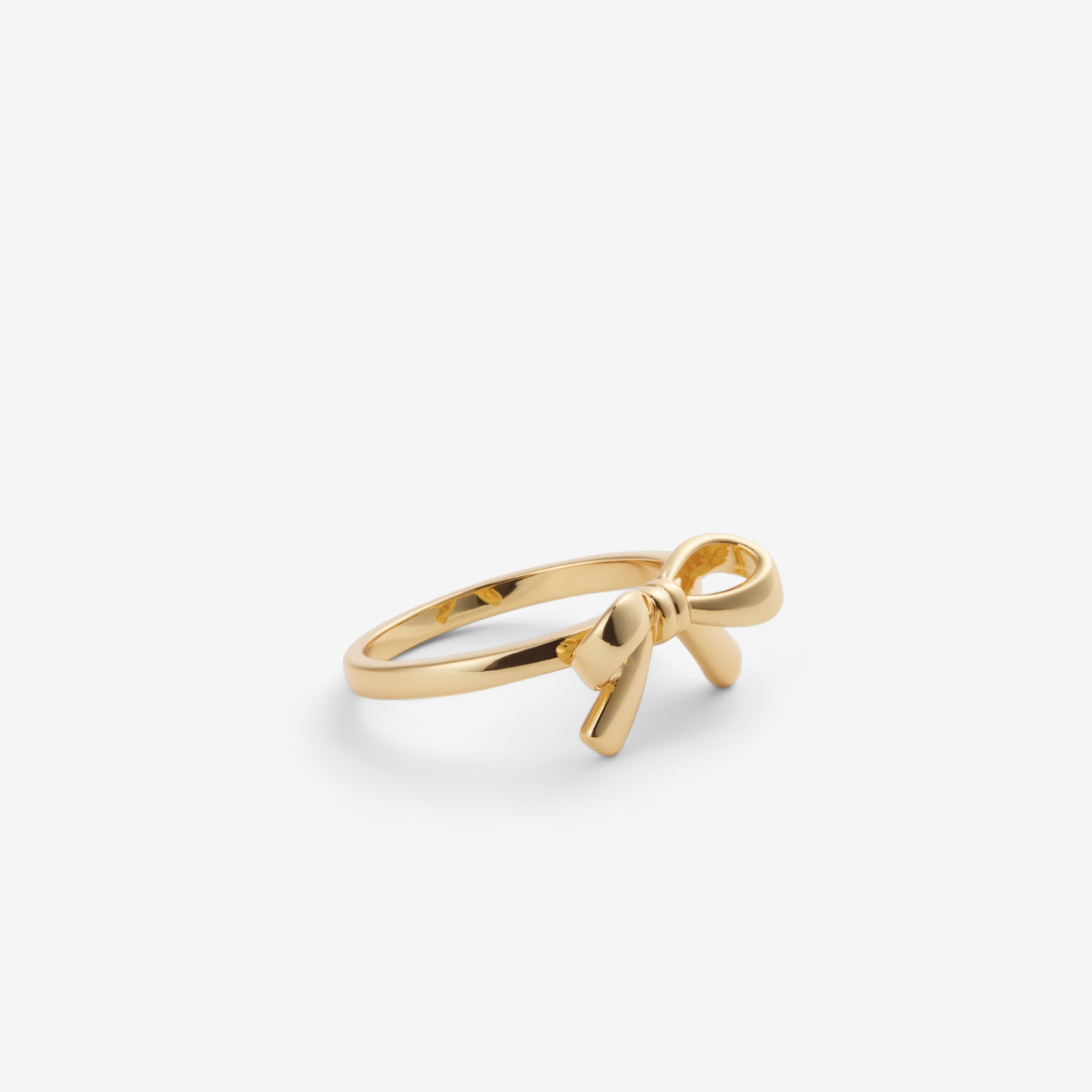 SWEET BOW RING 18k gold plated – BYBORN