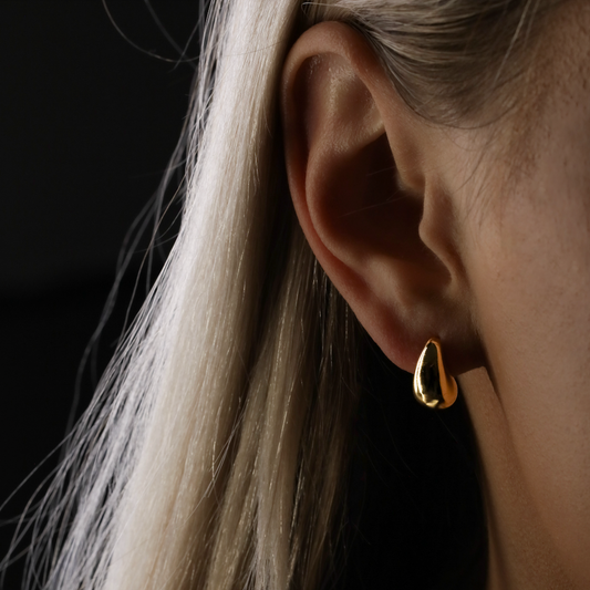 MINI DROP EARRINGS Gold