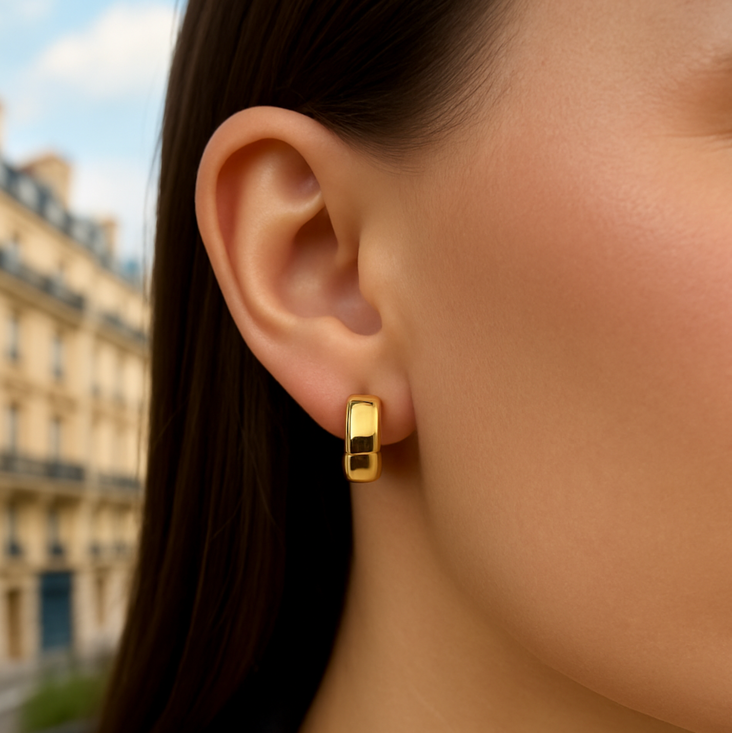 CLASSIC MINI HOOPS Gold
