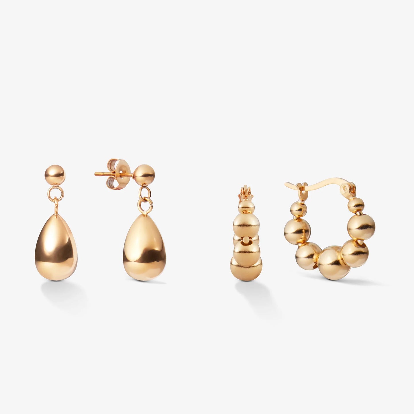 BUBBLE HOOPS EARRINGS & DROP EARRINGS