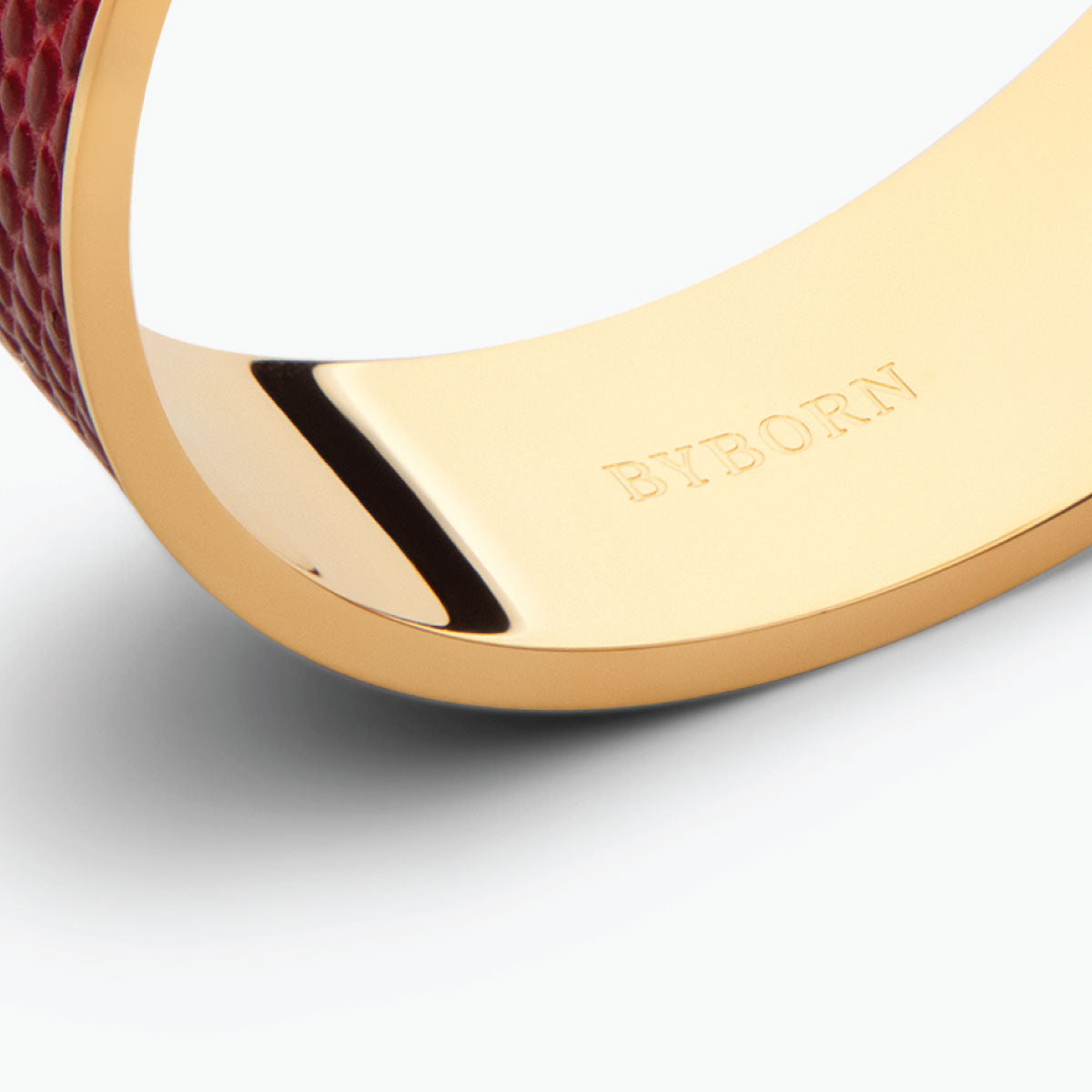 BIG BANGLE BRACELET Red