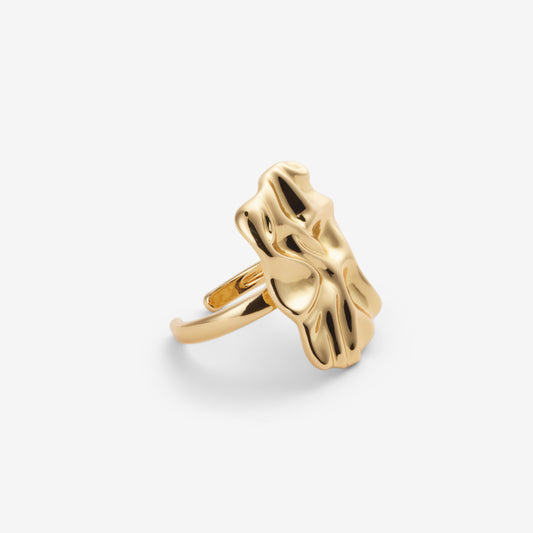 GEWELLTER RING Gold