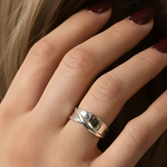 CURVE RING Silver