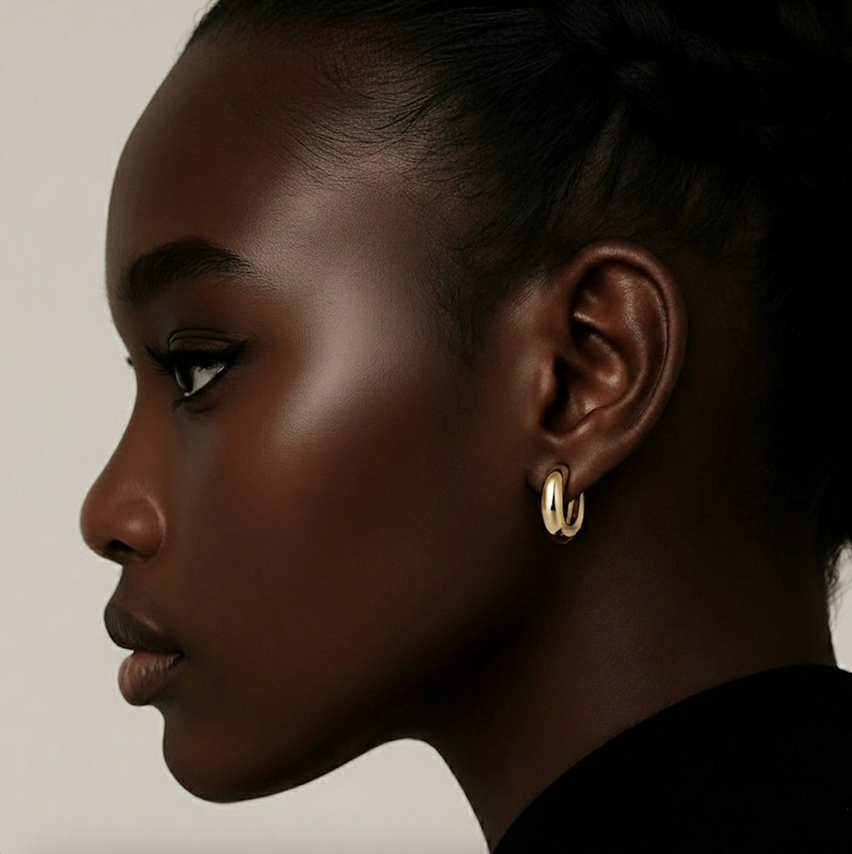 DOME HOOPS Gold