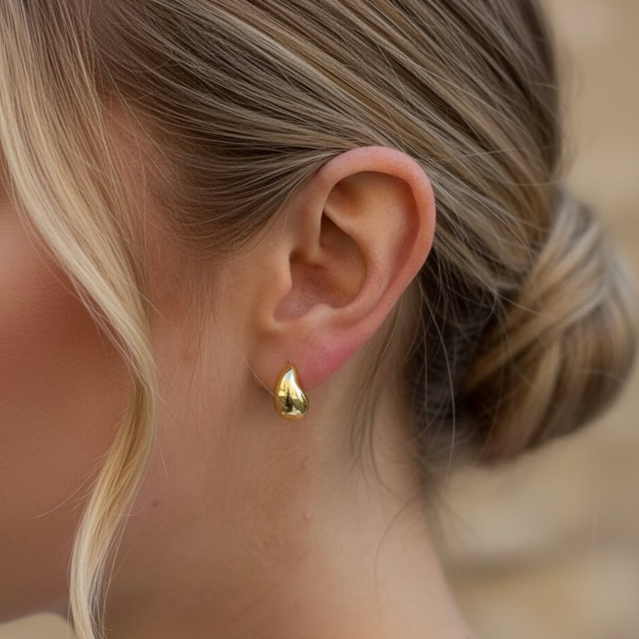 MINI DROP EARRINGS Gold