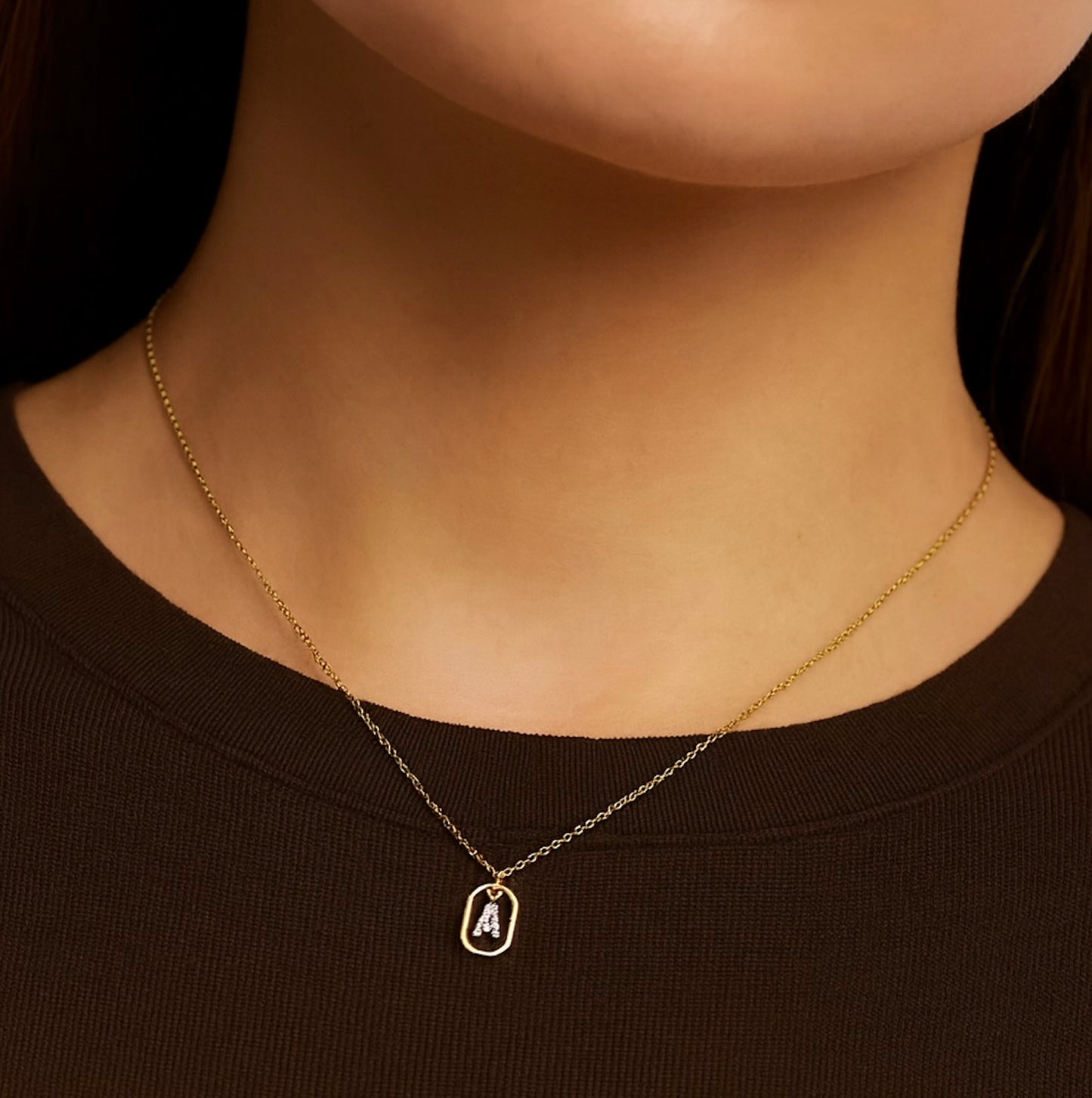 MINI LETTER NECKLACE