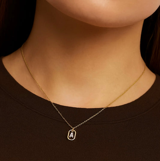 MINI LETTER NECKLACE
