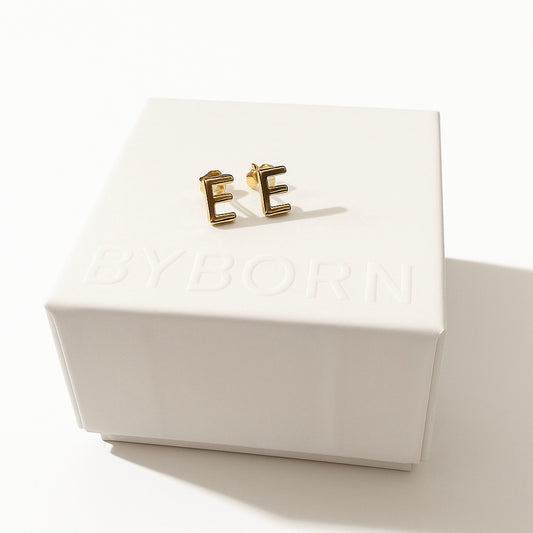 PETITE LETTER STUDS