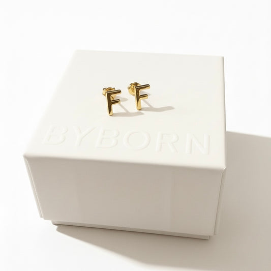 PETITE LETTER STUDS
