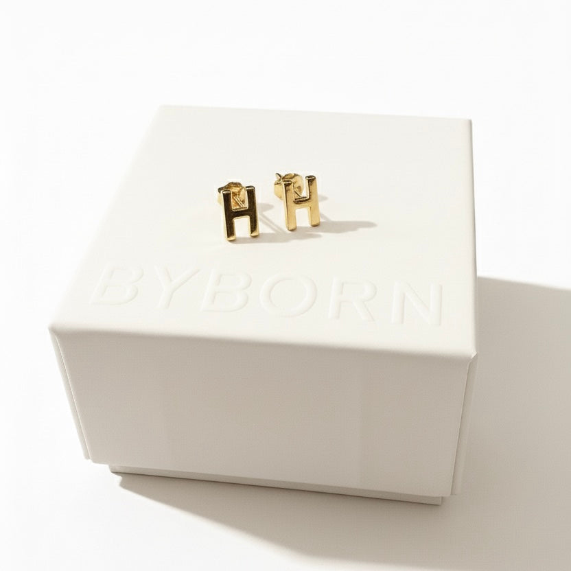 PETITE LETTER STUDS