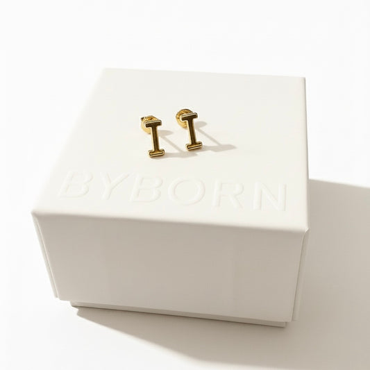 PETITE LETTER STUDS