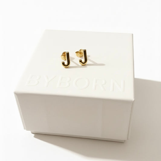 PETITE LETTER STUDS