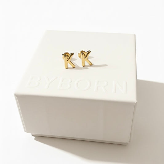 PETITE LETTER STUDS