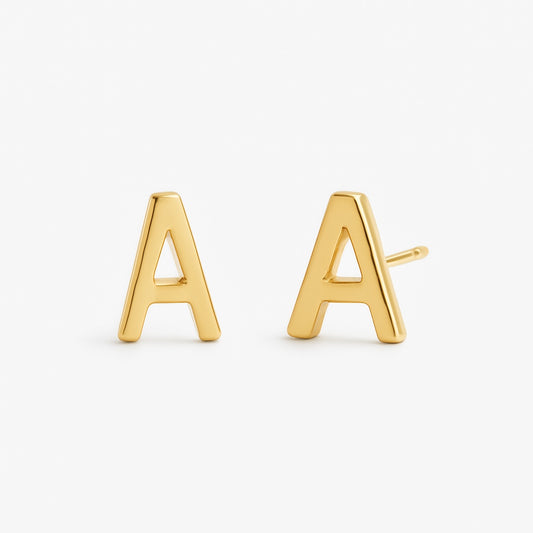 PETITE LETTER STUDS