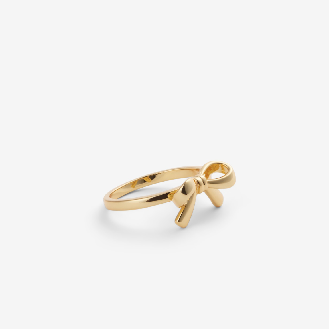 SWEET BOW RING Gold