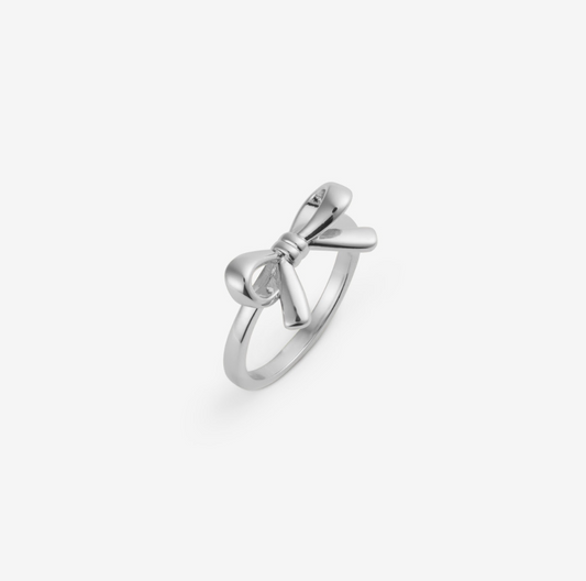 RING MIT SCHLEIFE Silber