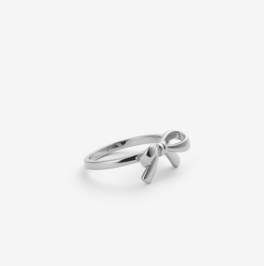 SWEET BOW RING Silver