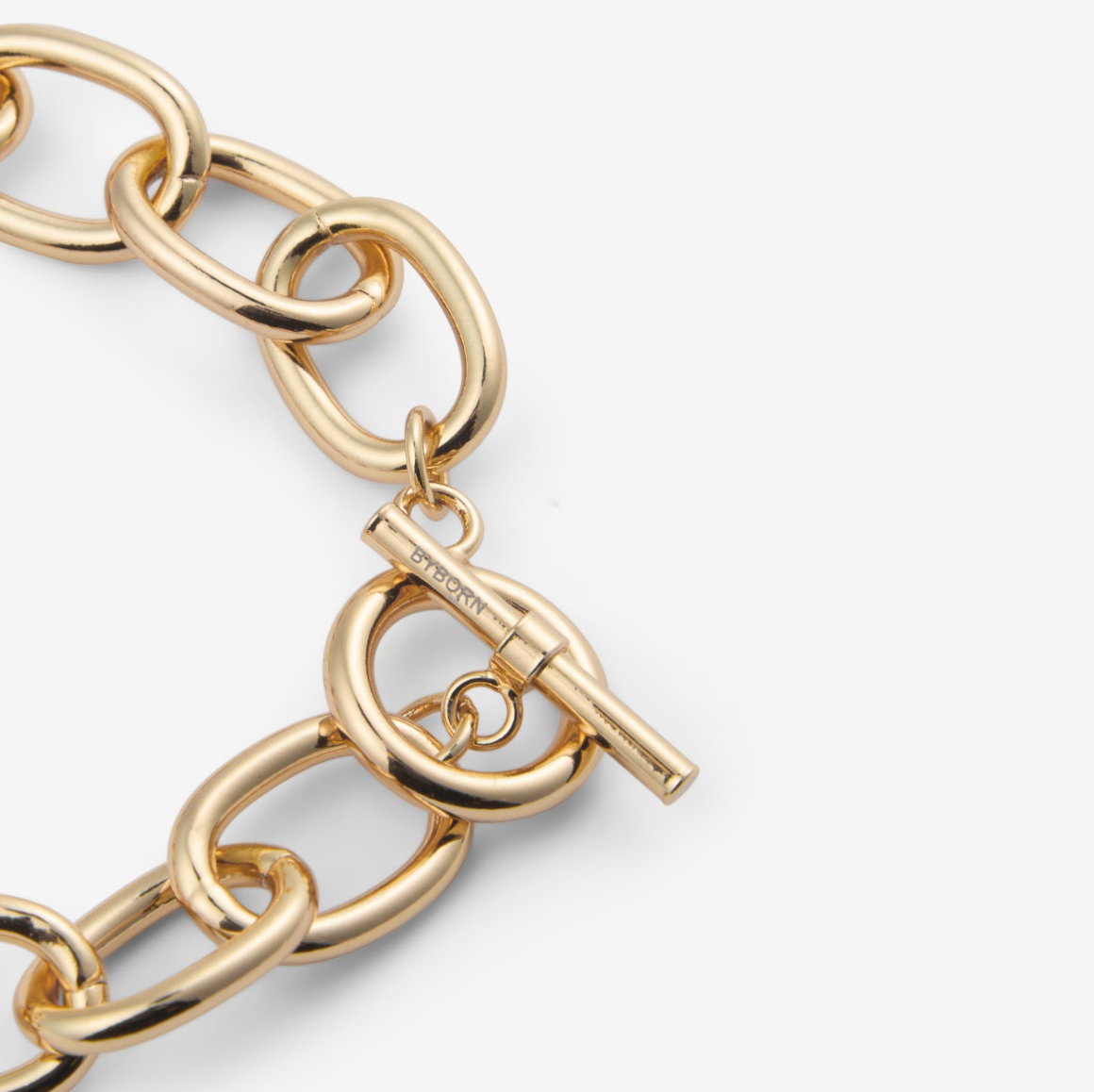 OVAL LINK BRACELET Gold 