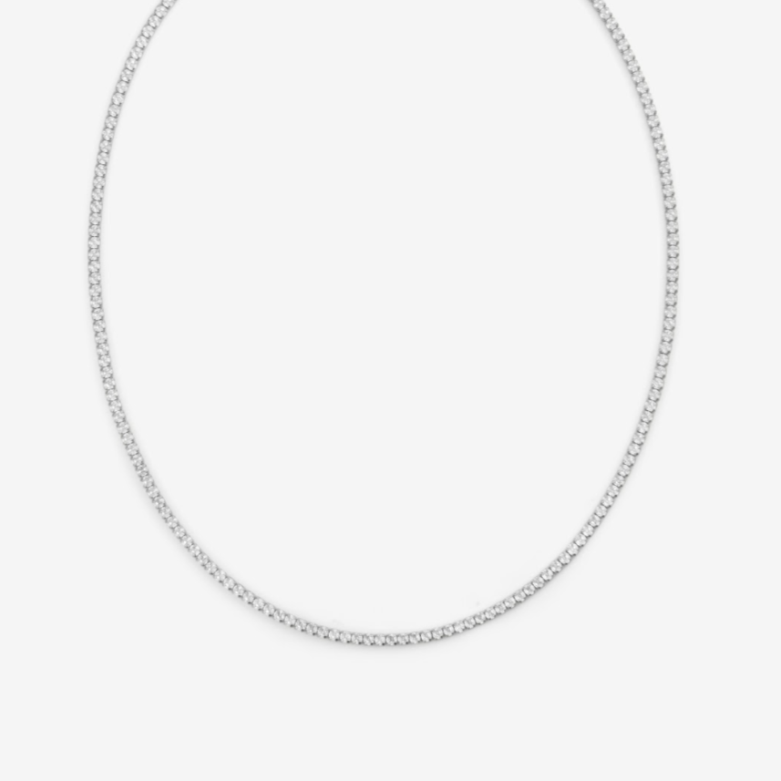 TENNIS NECKLACE silver