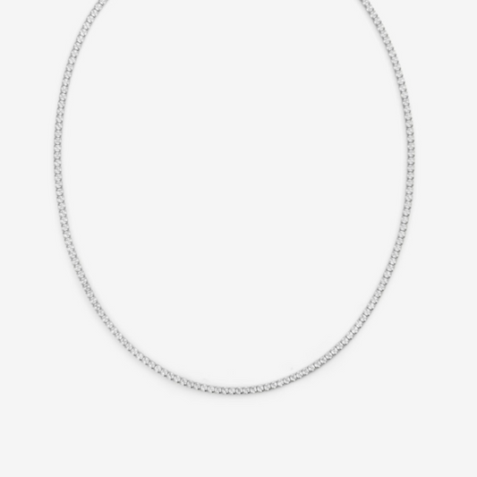 TENNIS NECKLACE Silver