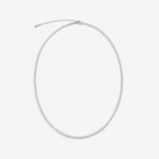 TENNIS NECKLACE Silver