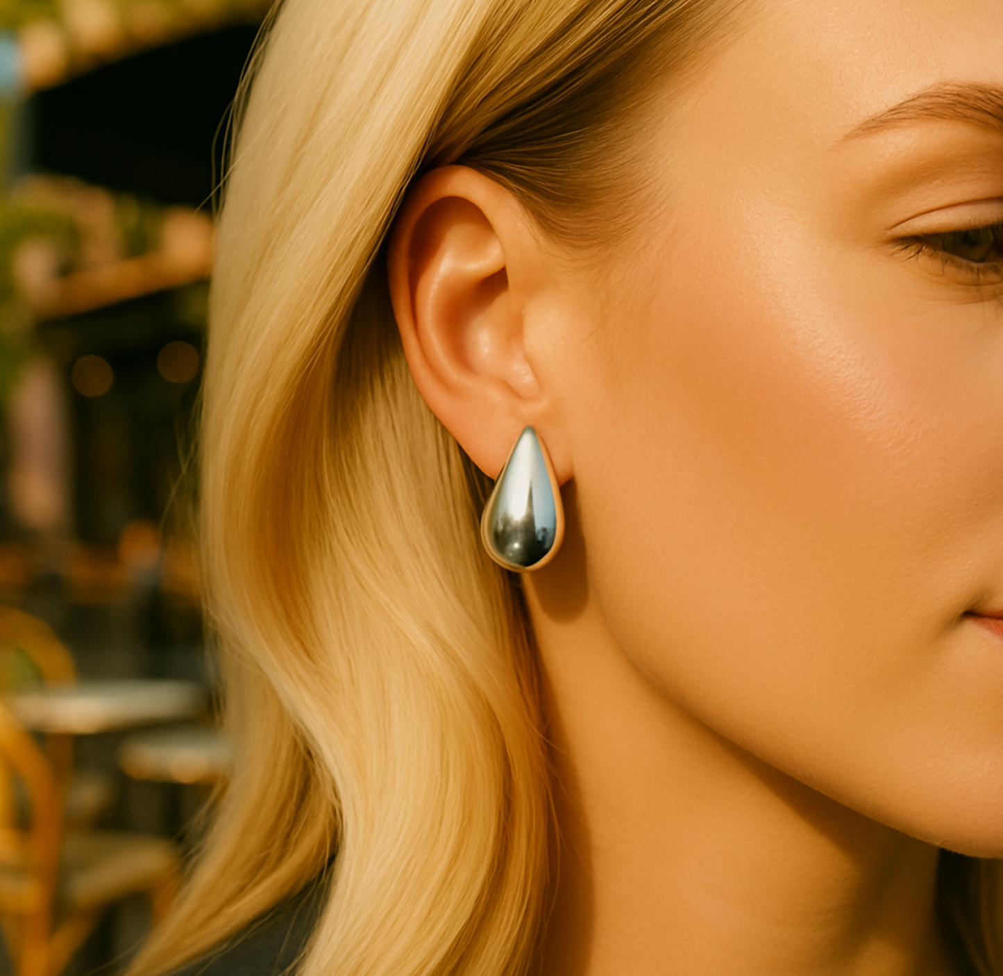 DROP EARRINGS Silver