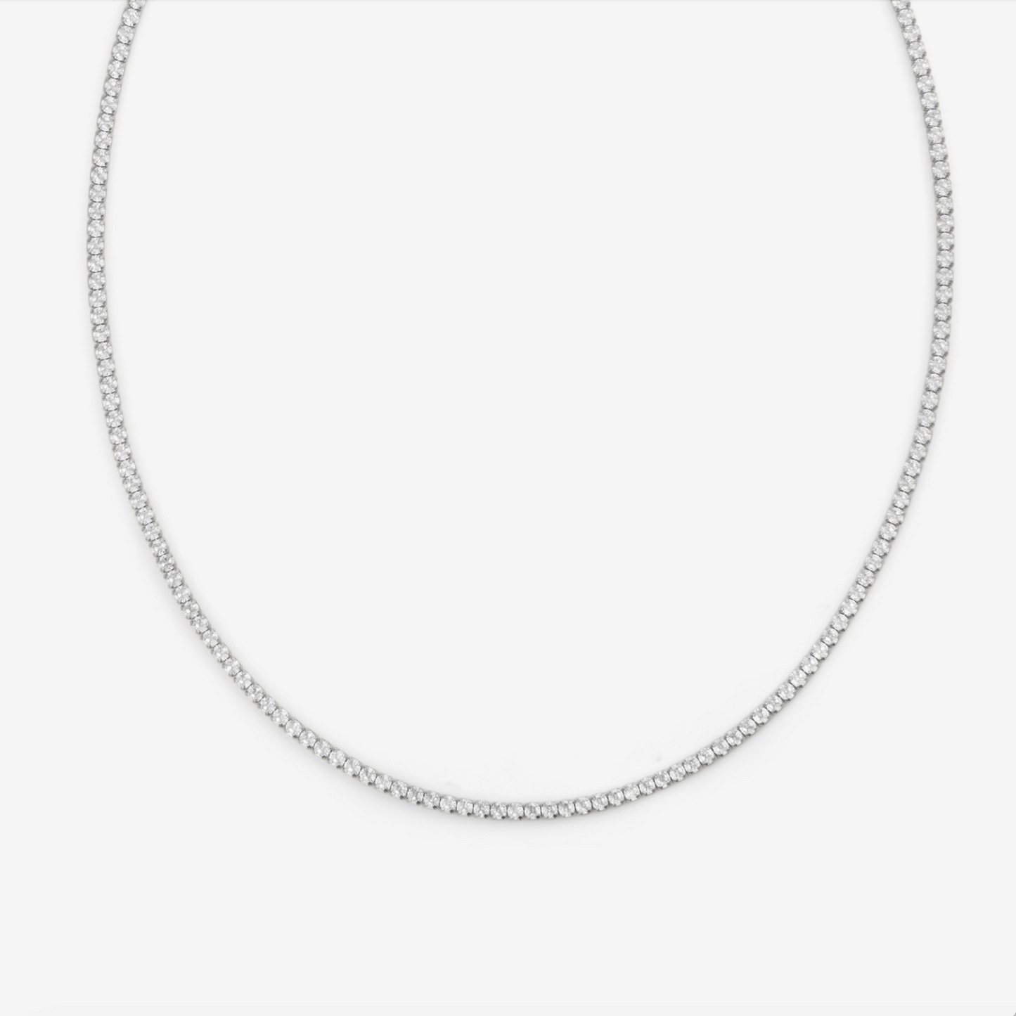 TENNIS NECKLACE Silver