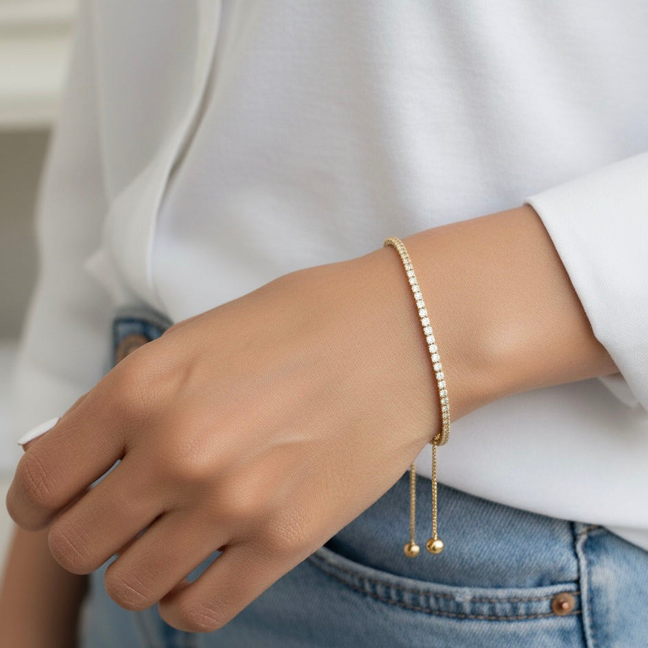 TENNIS BRACELET Gold
