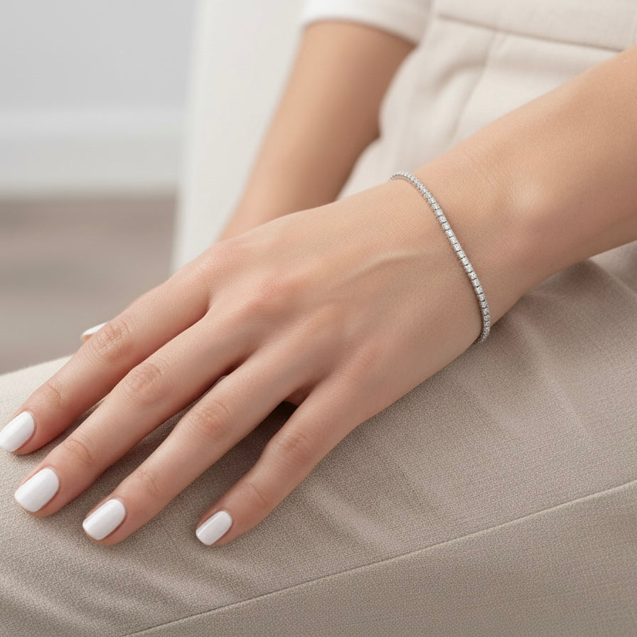 TENNIS BRACELET Silver