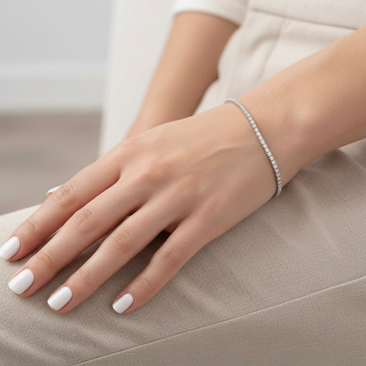 TENNIS BRACELET Silver