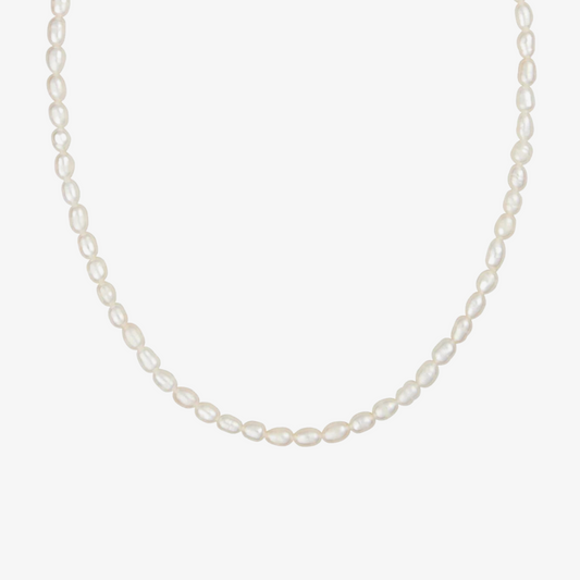 FRESHWATER PEARL NECKLACE Gold
