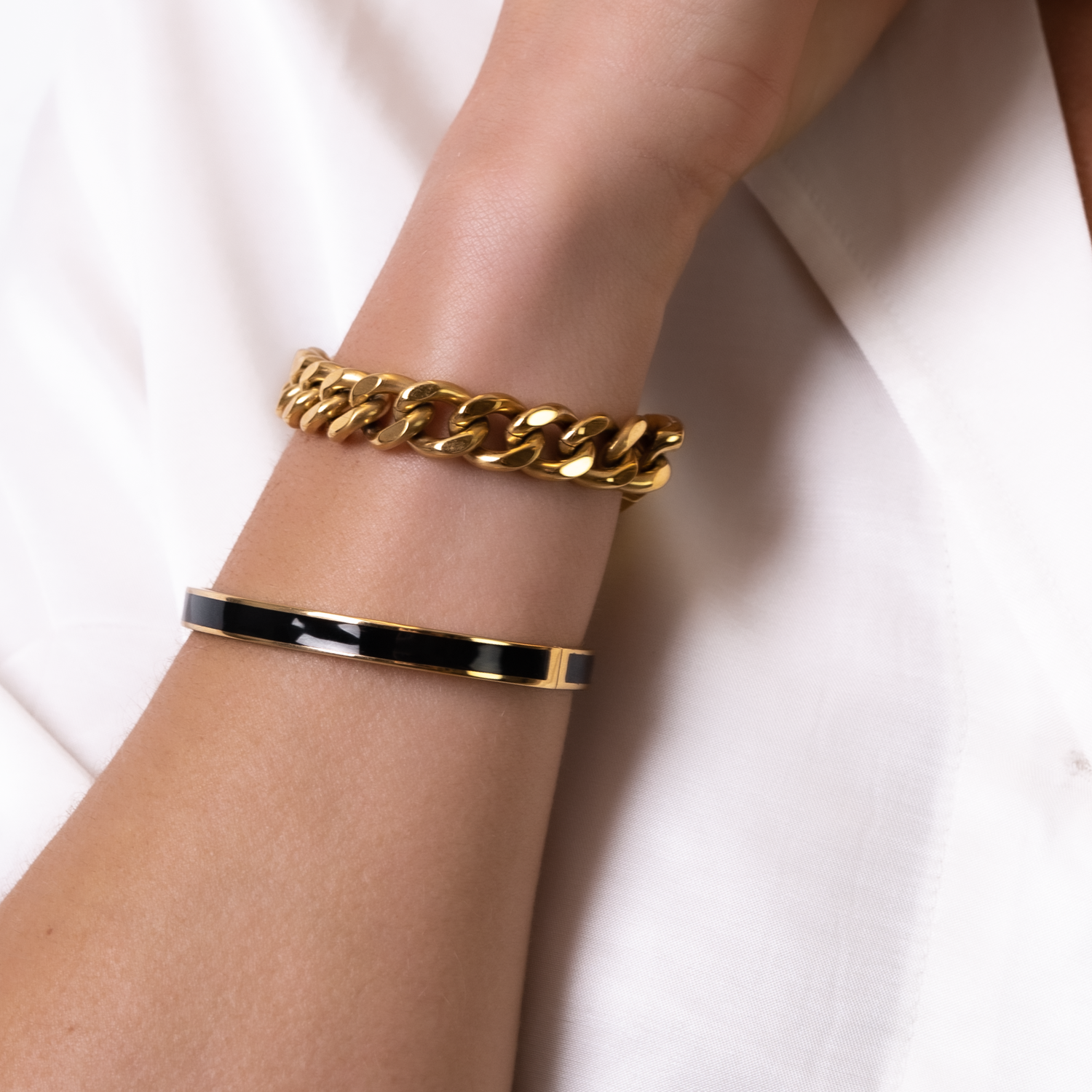 Ladies 2025 chunky bracelets