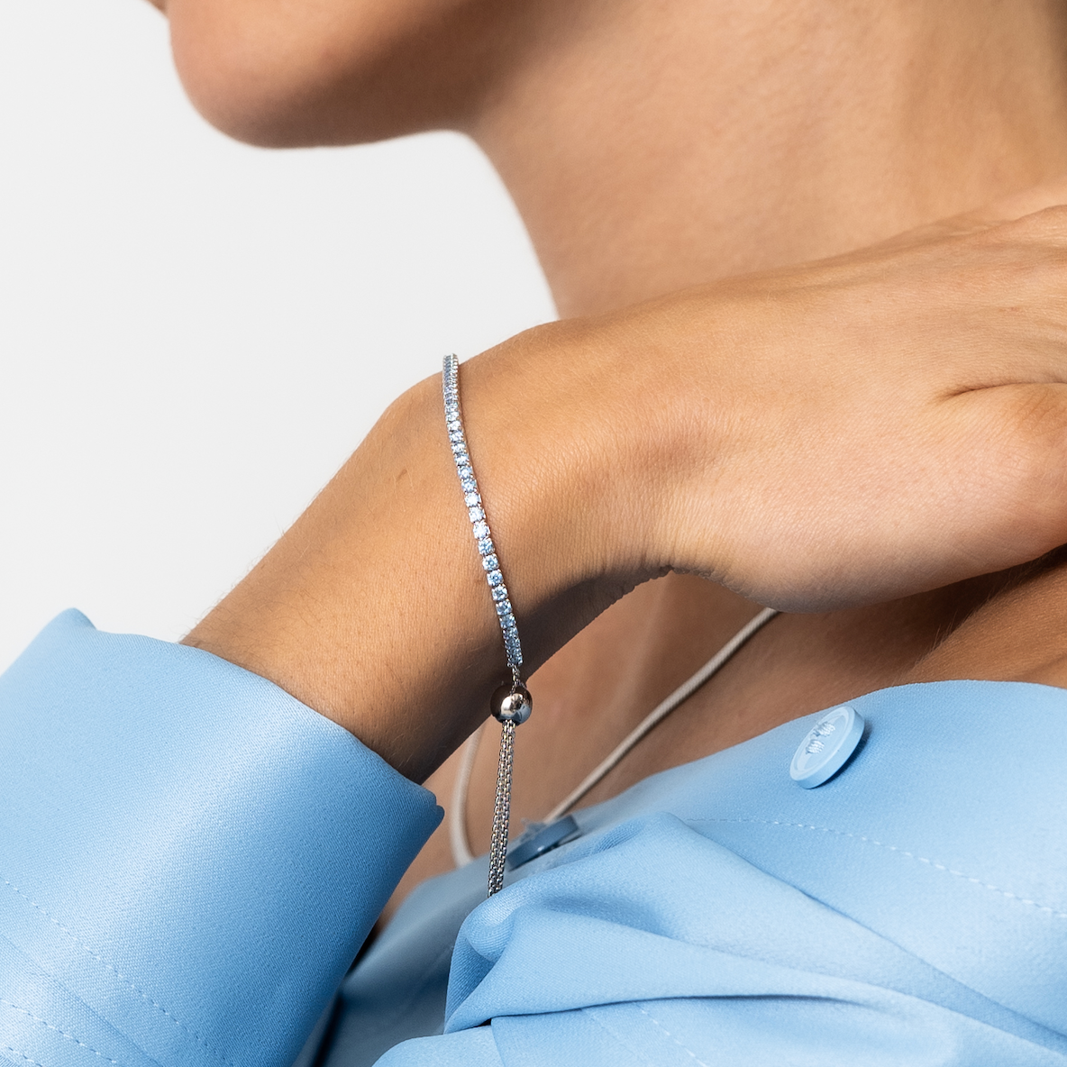 Tennis bracelet without stones deals