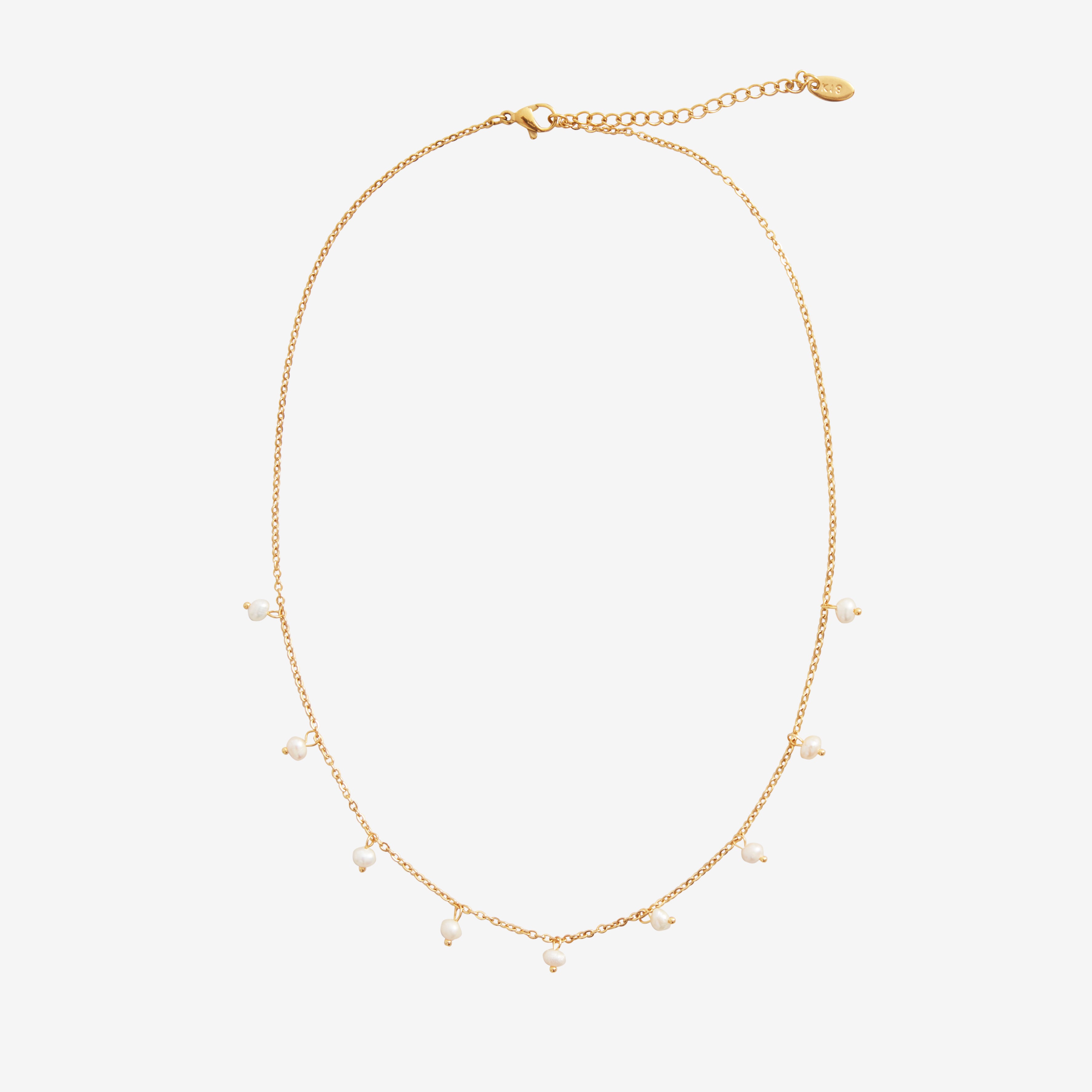 Thin pearl necklace Clearance